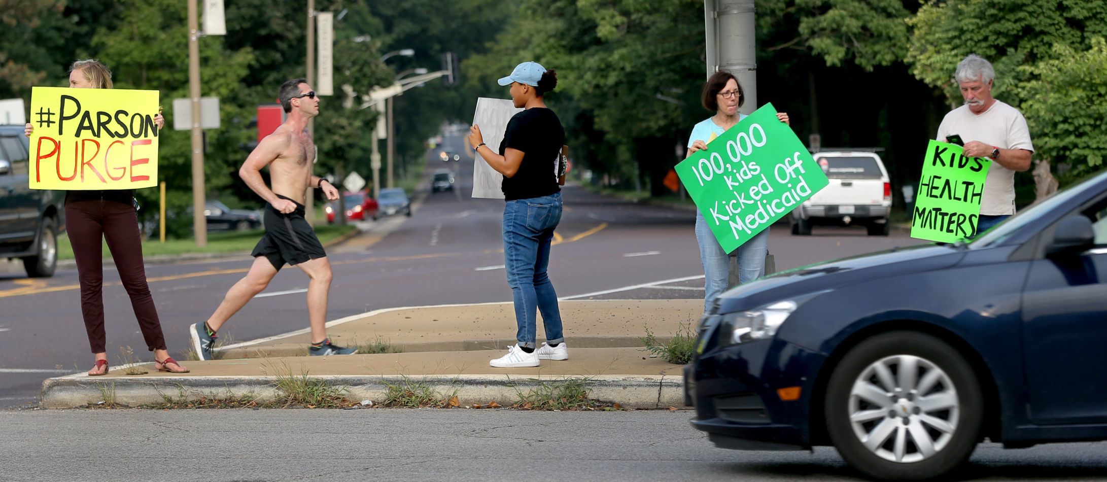 Health care advocates protest Missouri's Medicaid purge